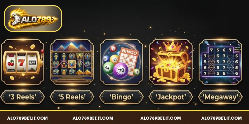 Các dòng game nổ hũ hiện có tại ALO789 BET