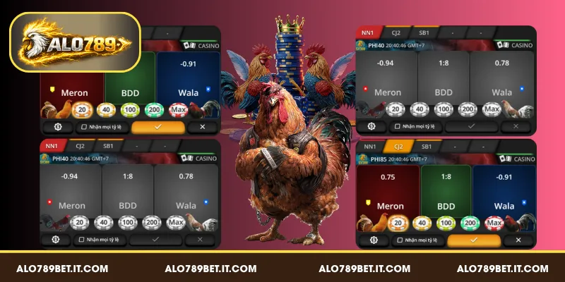 Hướng dẫn từng bước đặt cược đá gà ALO789 BET