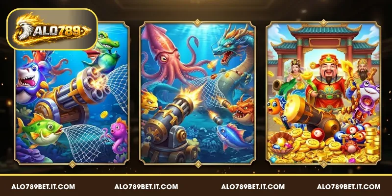 Top 3 game bắn cá đang gây sốt tại ALO789 BET